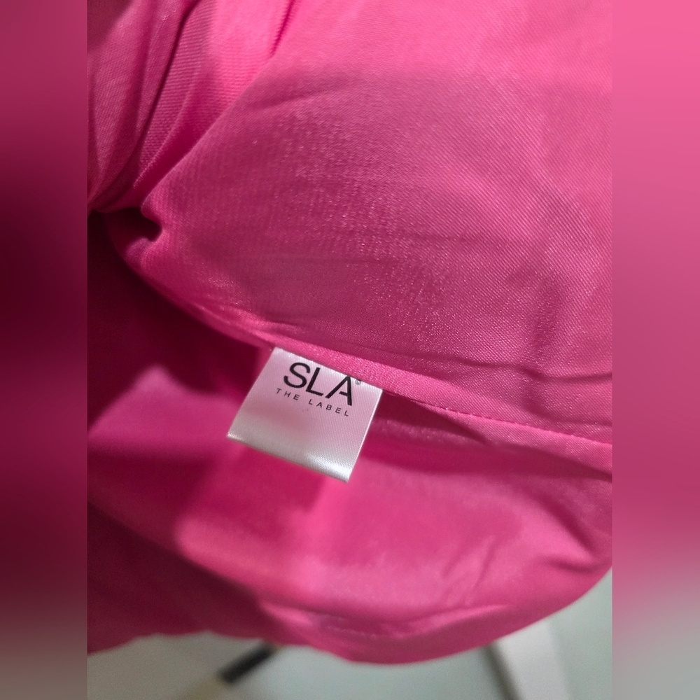 SLA The Label Pink Tailored Blazer – Chic Statement Piece - Picture 13 of 16